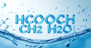 HCOOCH CH2 H2O